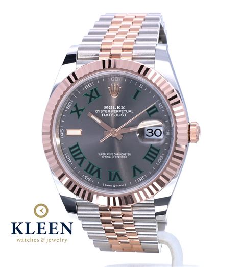 rolex rose goud heren horloge